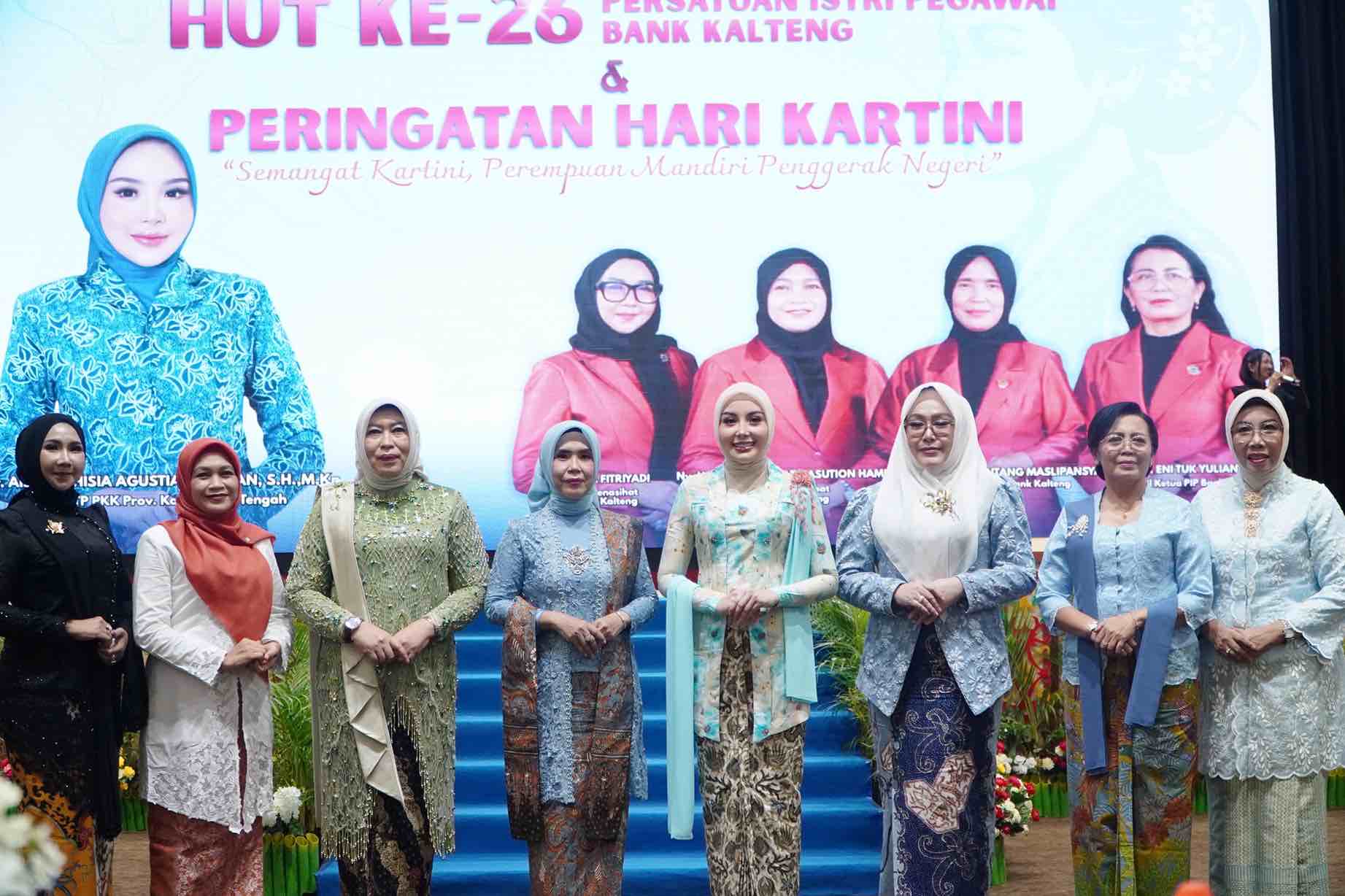 HUT ke-26 PIP Bank Kalteng, Ketua TP-PKK Kalteng Tekankan Perempuan Mandiri sebagai Penggerak Negeri