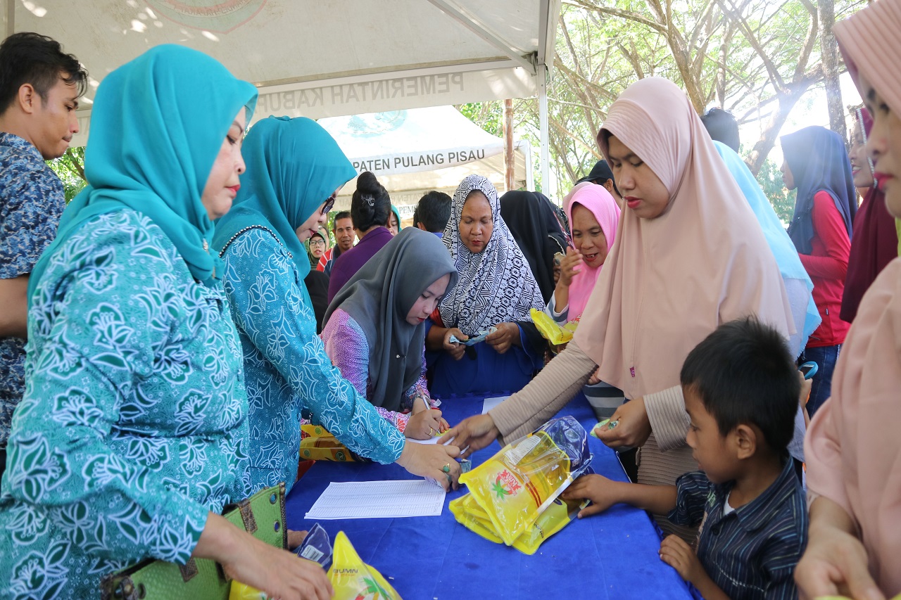 Pemkab Pulang Pisau Gelar Pasar Murah