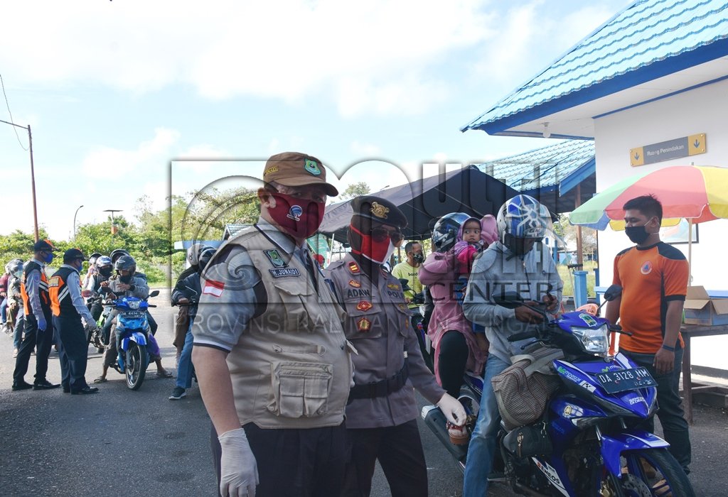 Pasca Satu Hari Setelah Lebaran, Posko Perbatasan Anjir Berjalan Kondusif