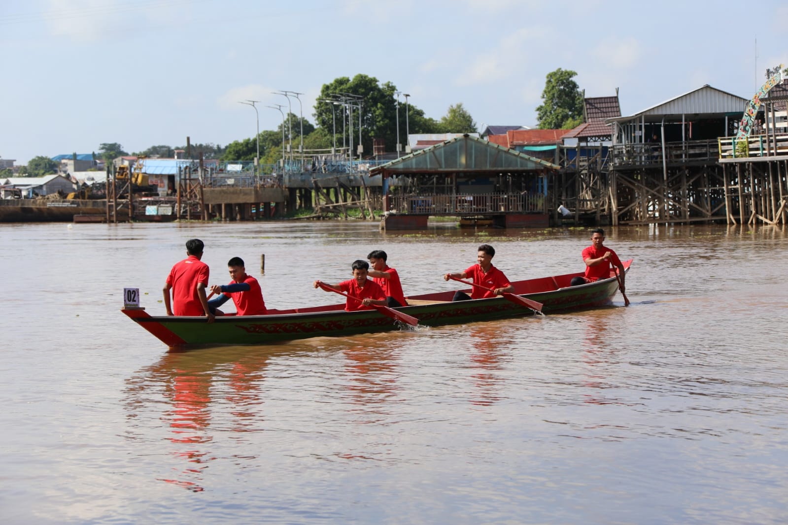 Tumbuhkan Kecintaan Terhadap Alam Sungai, Lomba Jukung Tradisional Kembali Digelar di FBIM 2023