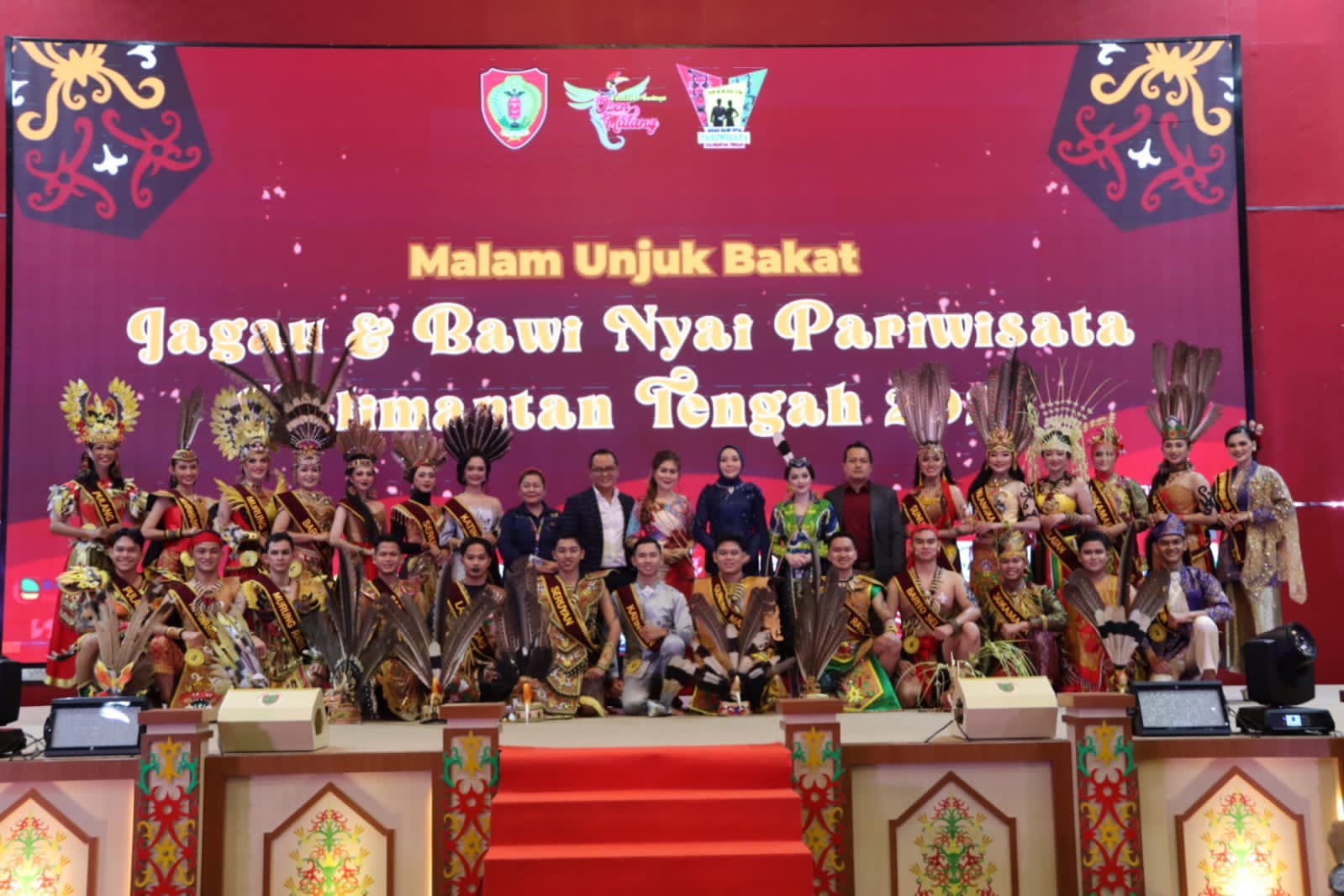Finalis Jagau dan Bawi Nyai Pariwisata Kalteng 2023 Ikuti Sesi Unjuk Bakat