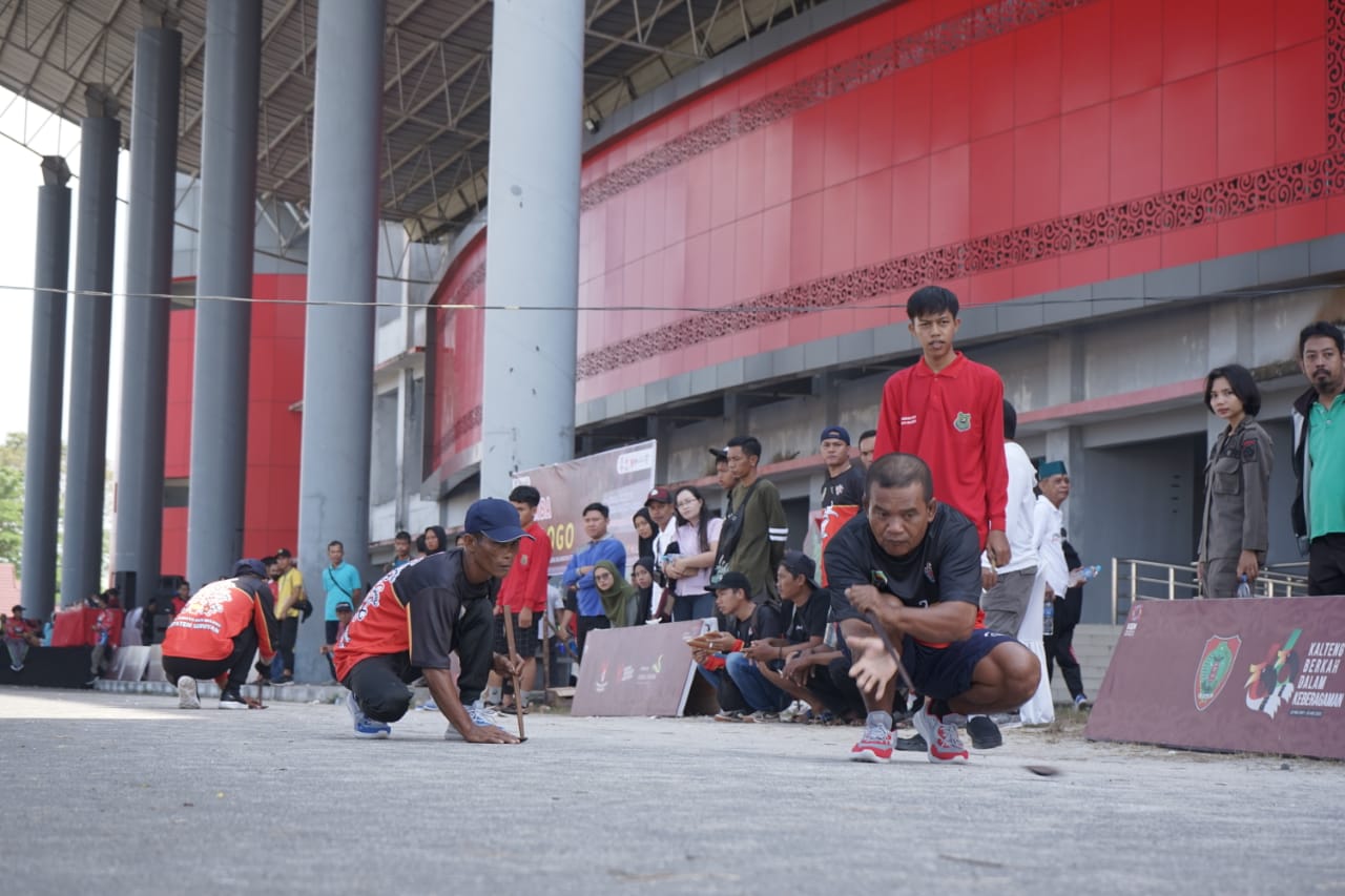 Dukung BBI dan BBWI, Pemprov. Kalteng Gelar Lomba Balogo pada FBIM 2023