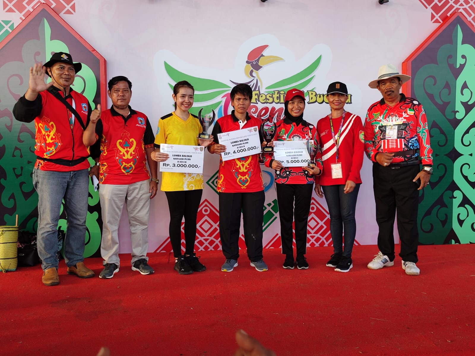 Dukung BBI dan BBWI, Pemprov. Kalteng Gelar Lomba Balogo pada FBIM 2023