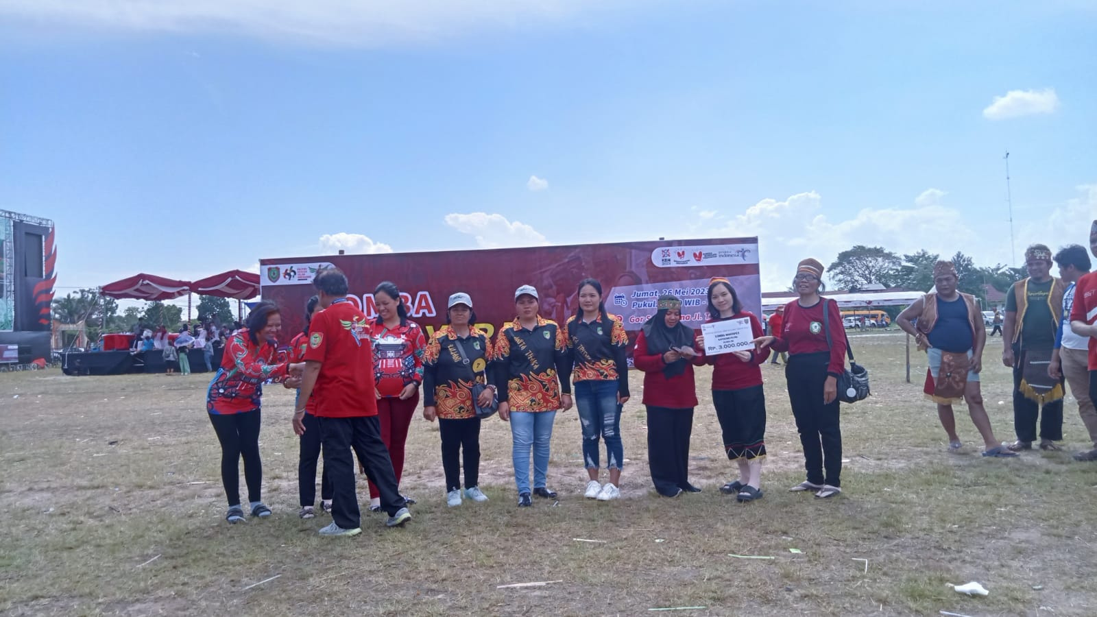 Lomba Khas Daerah Manyipet Turut Meriahkan FBIM  2023