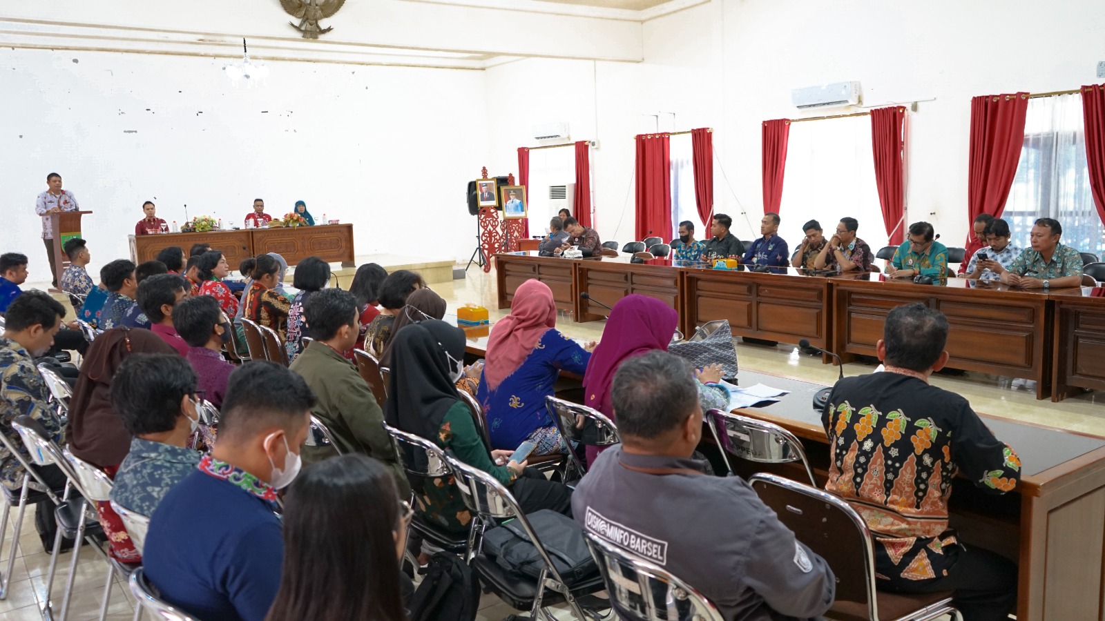 Wujudkan Satu Data Indonesia di Daerah, Diskominfo Barsel Gelar Workshop