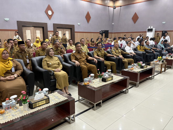 Pemkab Kobar Raih WTP atas LHP LKPD Tahun 2024