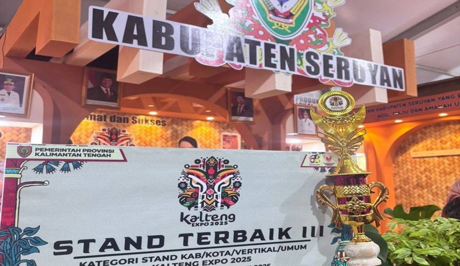 Stan Kabupaten Seruyan Raih Juara III di Kalteng Expo 2025