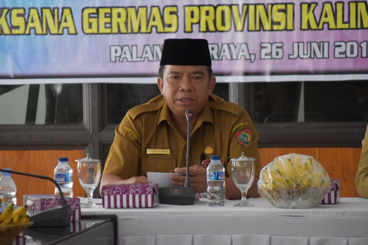 Pembukaan Rapat Forum Koordinasi Pelaksana Germas Prov. Kalteng