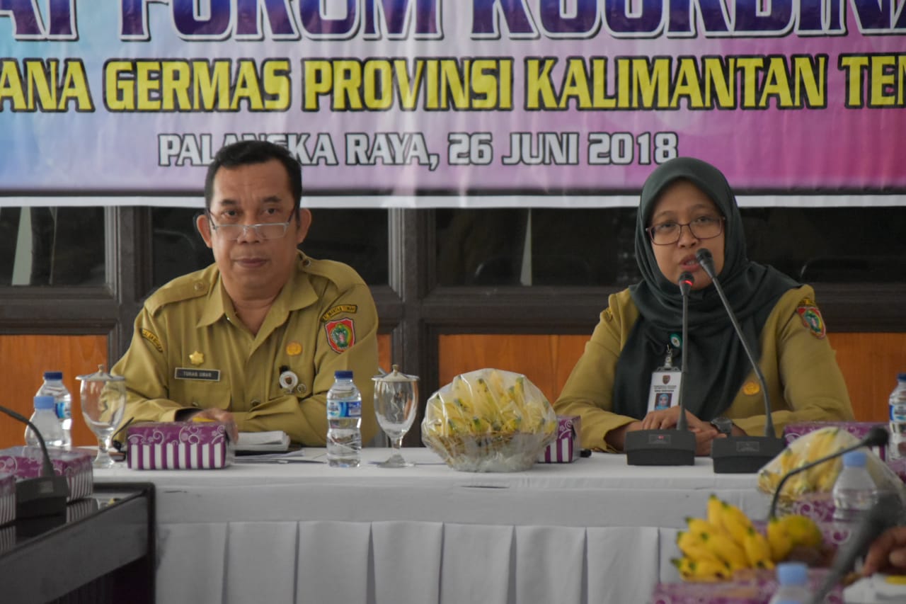 Perkembangan Lokus Germas di Kalimantan Tengah