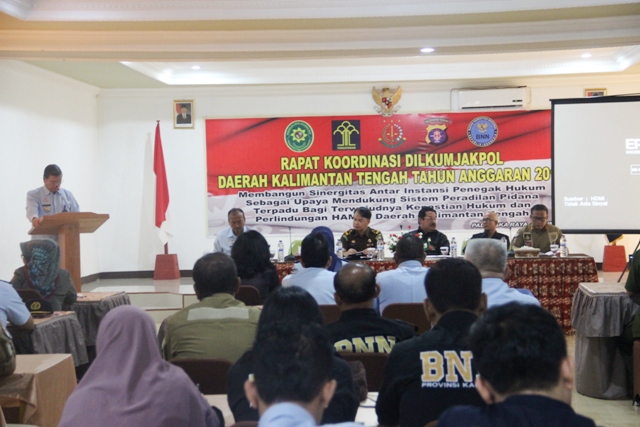 Instansi Penegak Hukum Di Provinsi Kalimantan Tengah Berkalaborasi Melalui DILKUMJAKPOL
