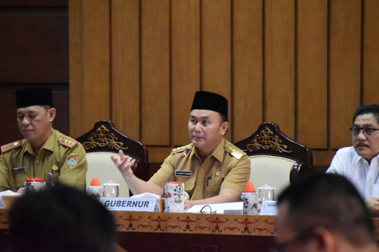 Terkait Rencana Pemindahan Ibu Kota, Gubernur Instruksikan Jajarannya Untuk Melengkapi Data dari Berbagai Sektor