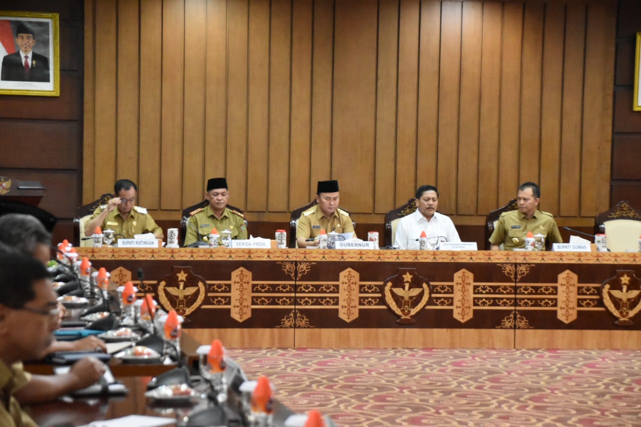 Terkait Rencana Pemindahan Ibu Kota, Gubernur Instruksikan Jajarannya Untuk Melengkapi Data dari Berbagai Sektor