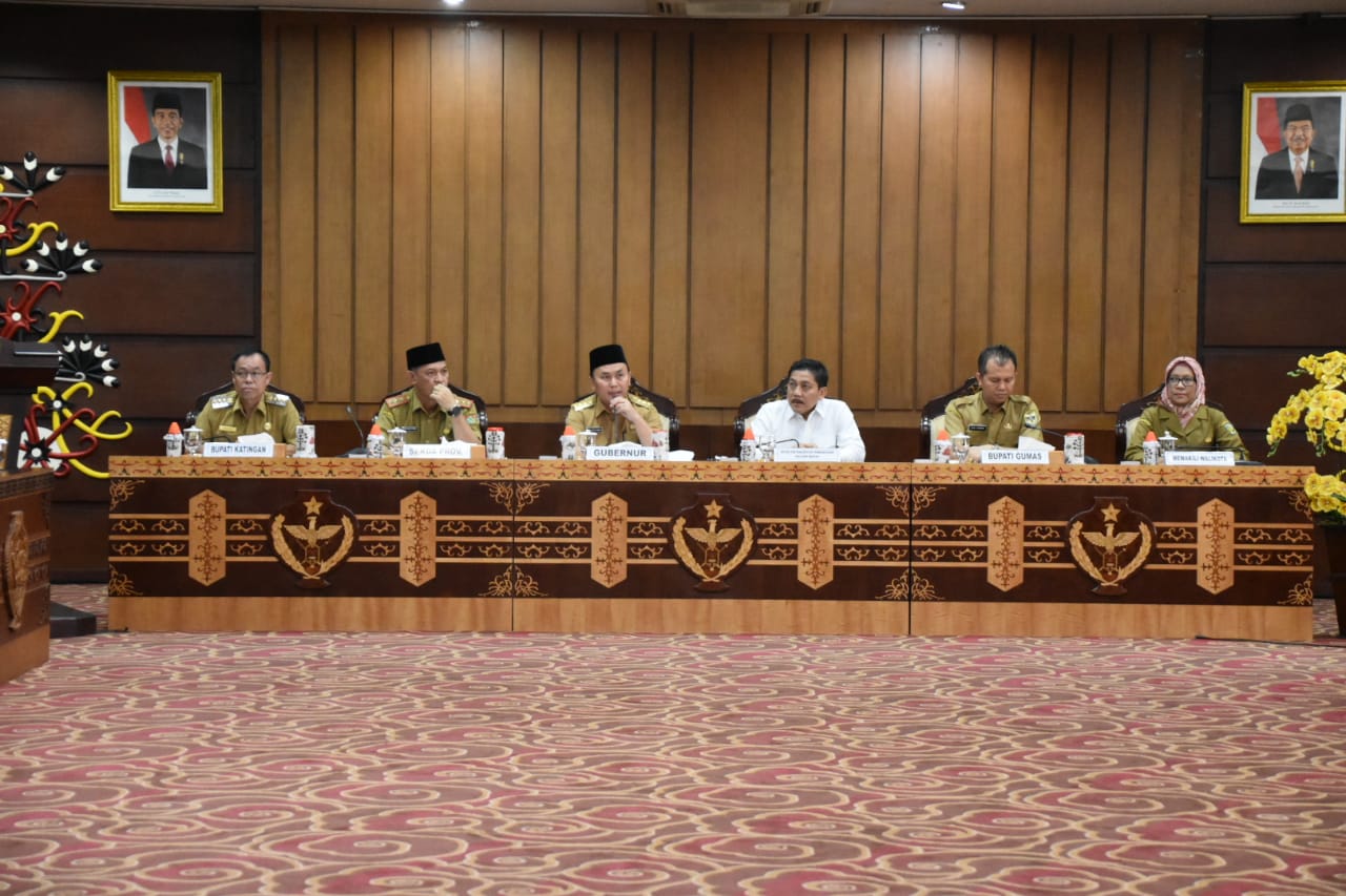 Terkait Rencana Pemindahan Ibu Kota, Gubernur Instruksikan Jajarannya Untuk Melengkapi Data dari Berbagai Sektor