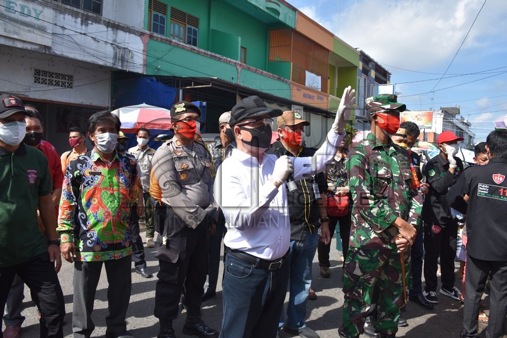 Bupati Kapuas Monitoring Pelaksanaan PSBB Tahap II