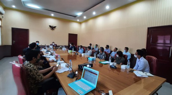 Rapat Koordinasi Rencana Penggunaan TKA di Kabupaten Kobar