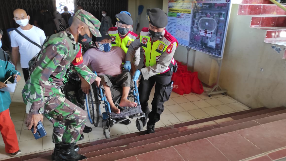 Antusiasme Warga Kota Palangka Raya Ikuti Vaksin Massal Sangat Tinggi