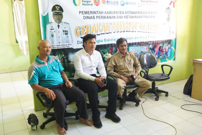 Jaga Stabilitas Harga Jelang Iduladha, DPKP Kobar Laksanakan GPM di Desa Palih Baru