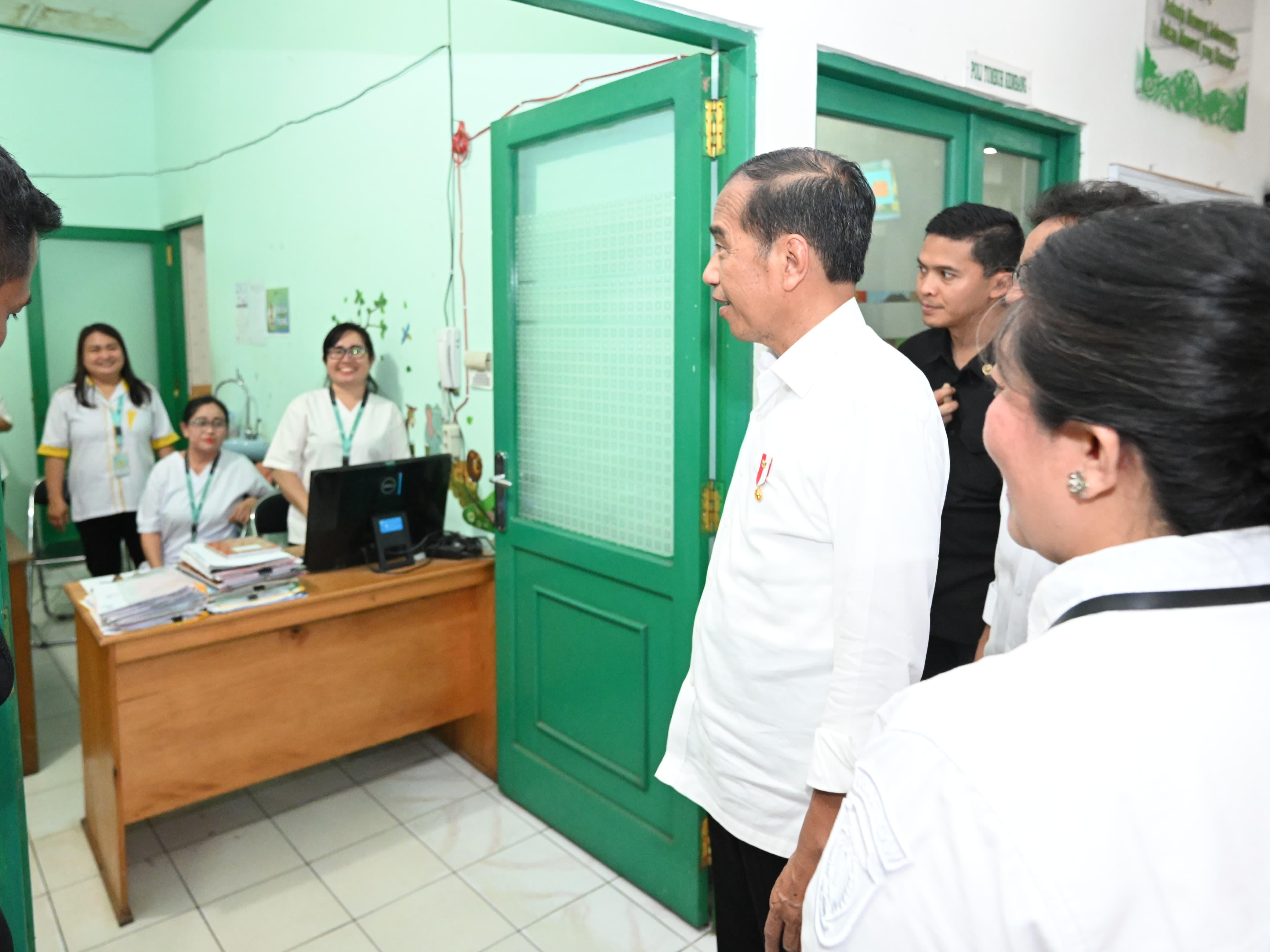 Tingkatkan Pelayanan Kesehatan Masyarakat, Gubernur Sugianto Sabran Dampingi Presiden Tinjau Fasilitas RSUD Mas Amsyar Kasongan