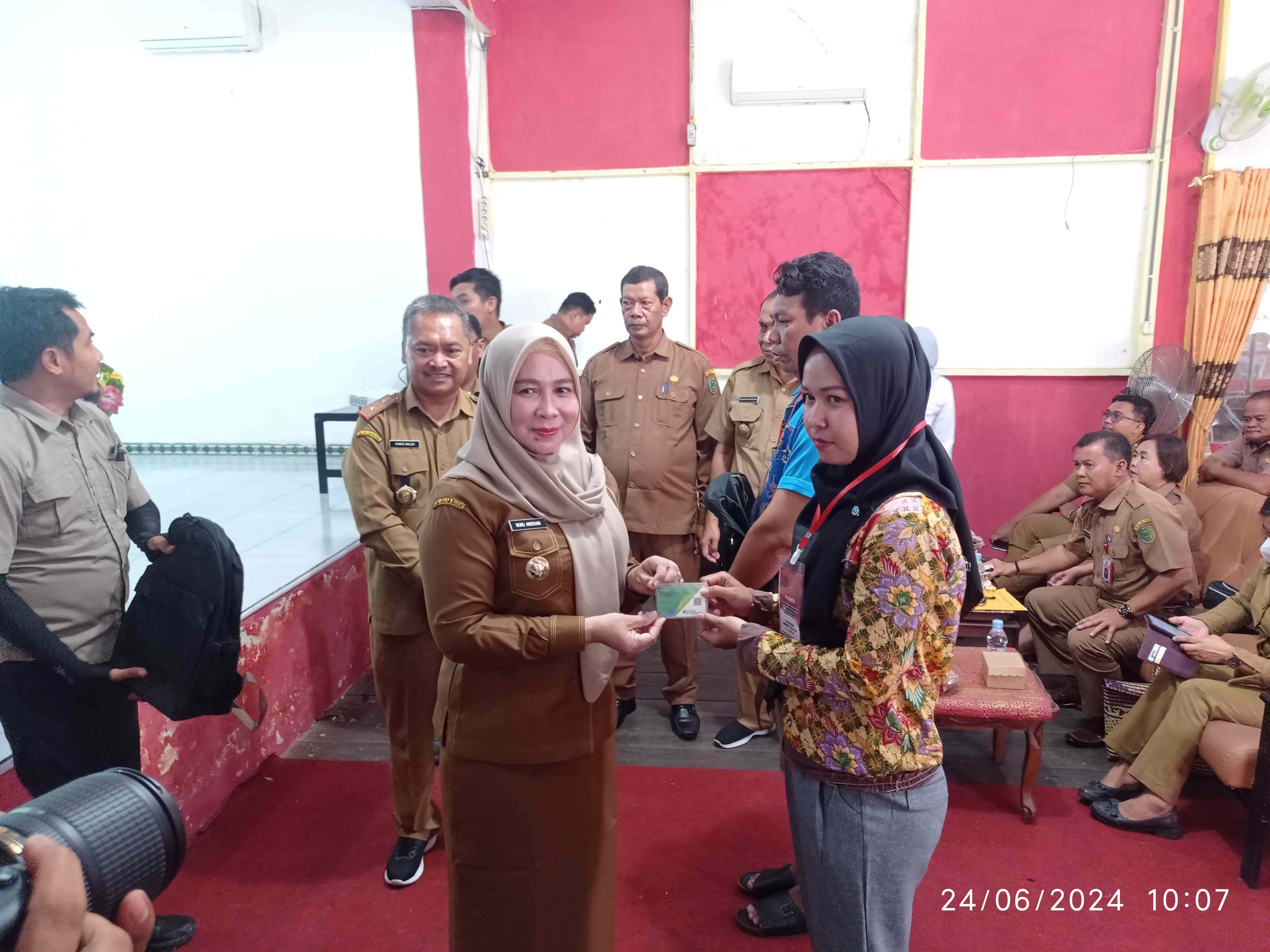Disnakertrans Prov. Kalteng Gelar Pelatihan DBH-DR di Kab. Pupis