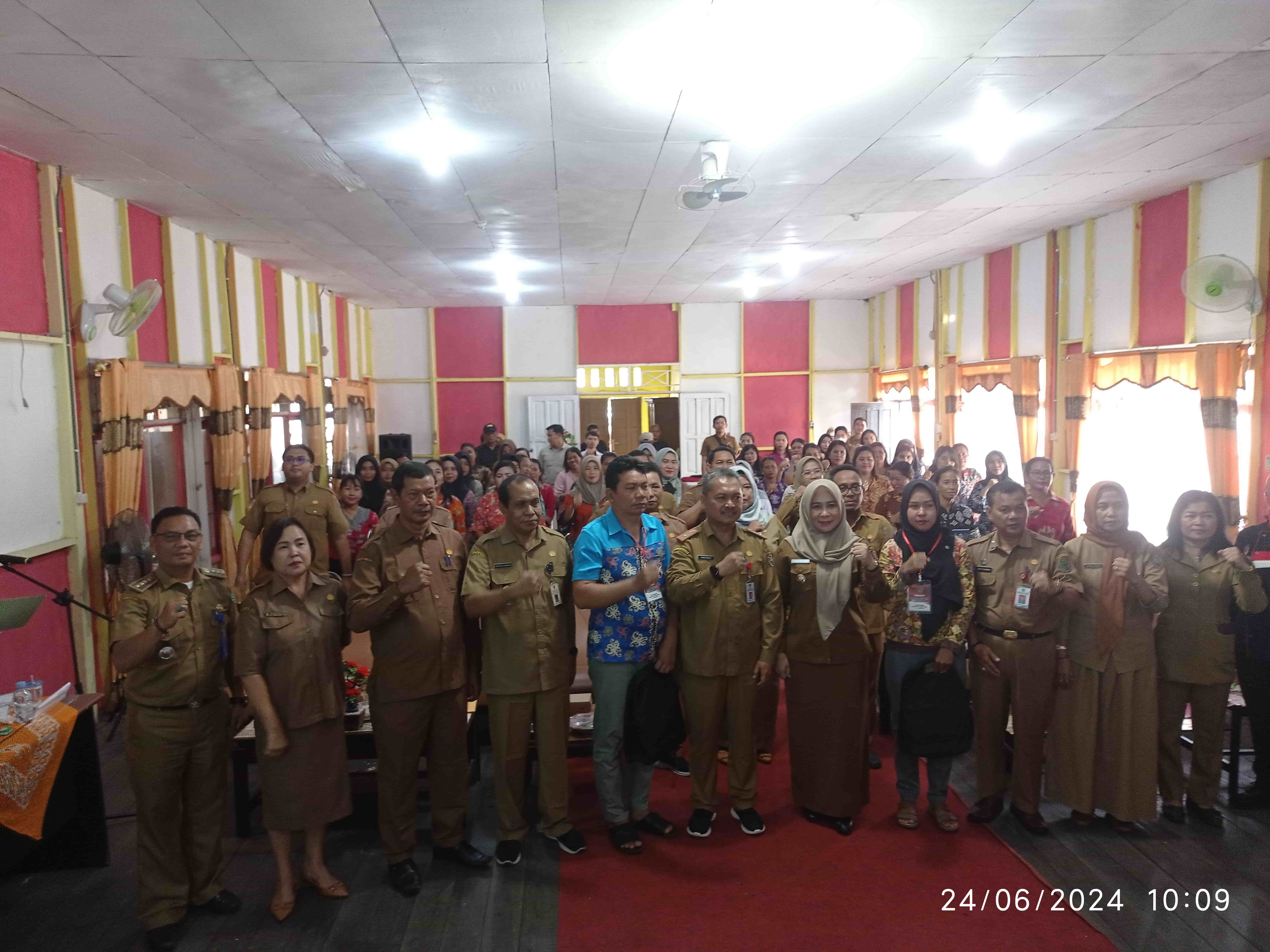 Disnakertrans Prov. Kalteng Gelar Pelatihan DBH-DR di Kab. Pupis