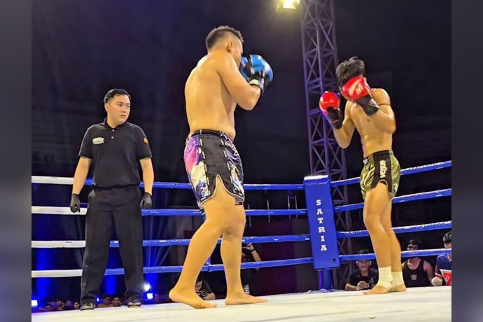 Pengamanan Prima Satpol PP Kalteng Sukses Kawal Tumbuk Hatampar Championship
