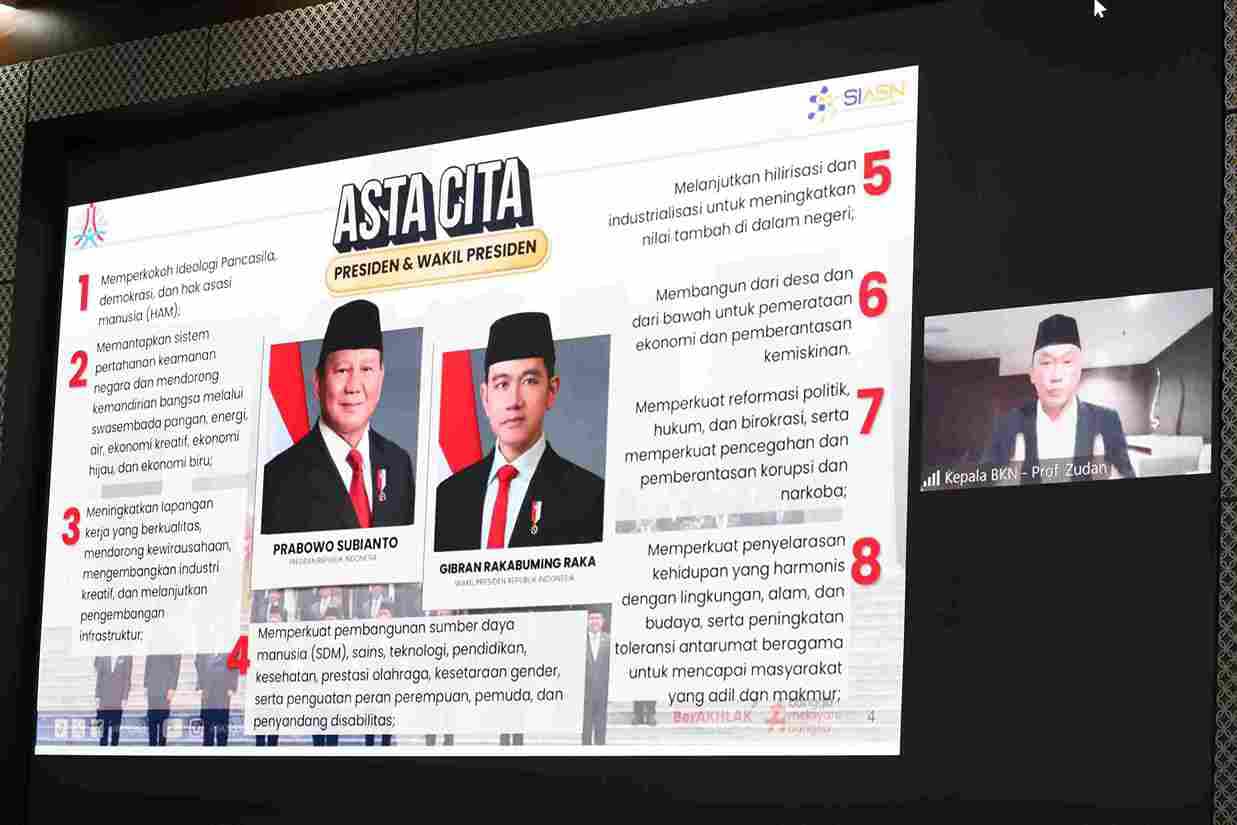 BKN Komitmen Maksimalkan Peran ASN Profesional Dukung Tercapainya Visi Misi Kepala Daerah