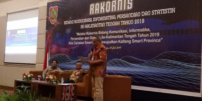 Kesepakatan Hasil Rakornis Bidang Kominfo Persandian Dan Statistik Kab/Kota Se- Kalimantan Tengah