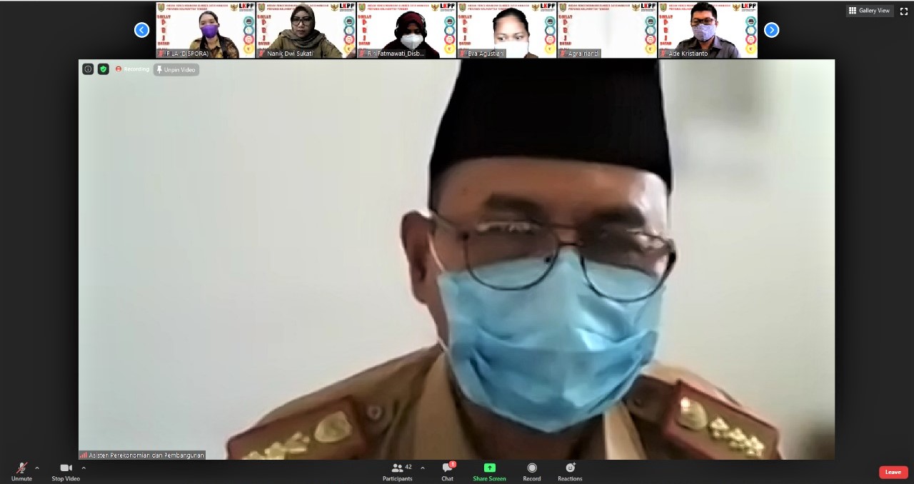 Pembukaan Diklat PBJ Tingkat Dasar Dengan Metode Blended Learning 