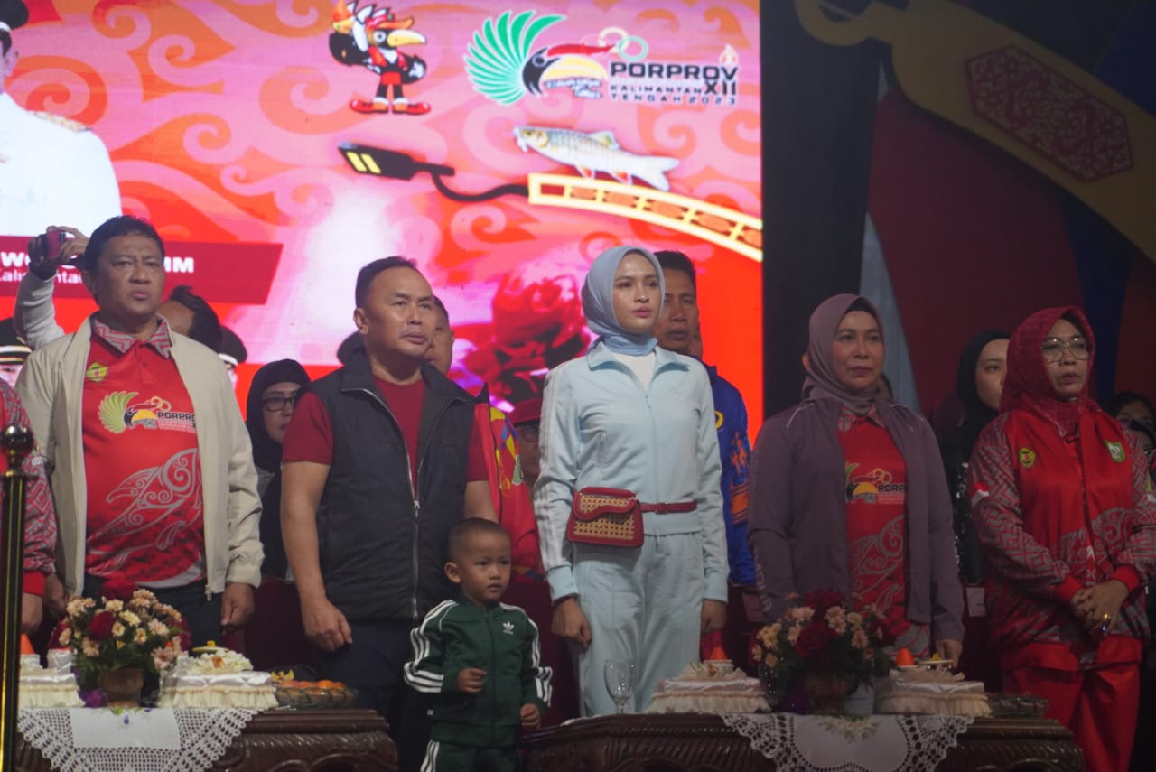 Gubernur Sugianto Sabran Buka PORPROV XII Kalimantan Tengah
