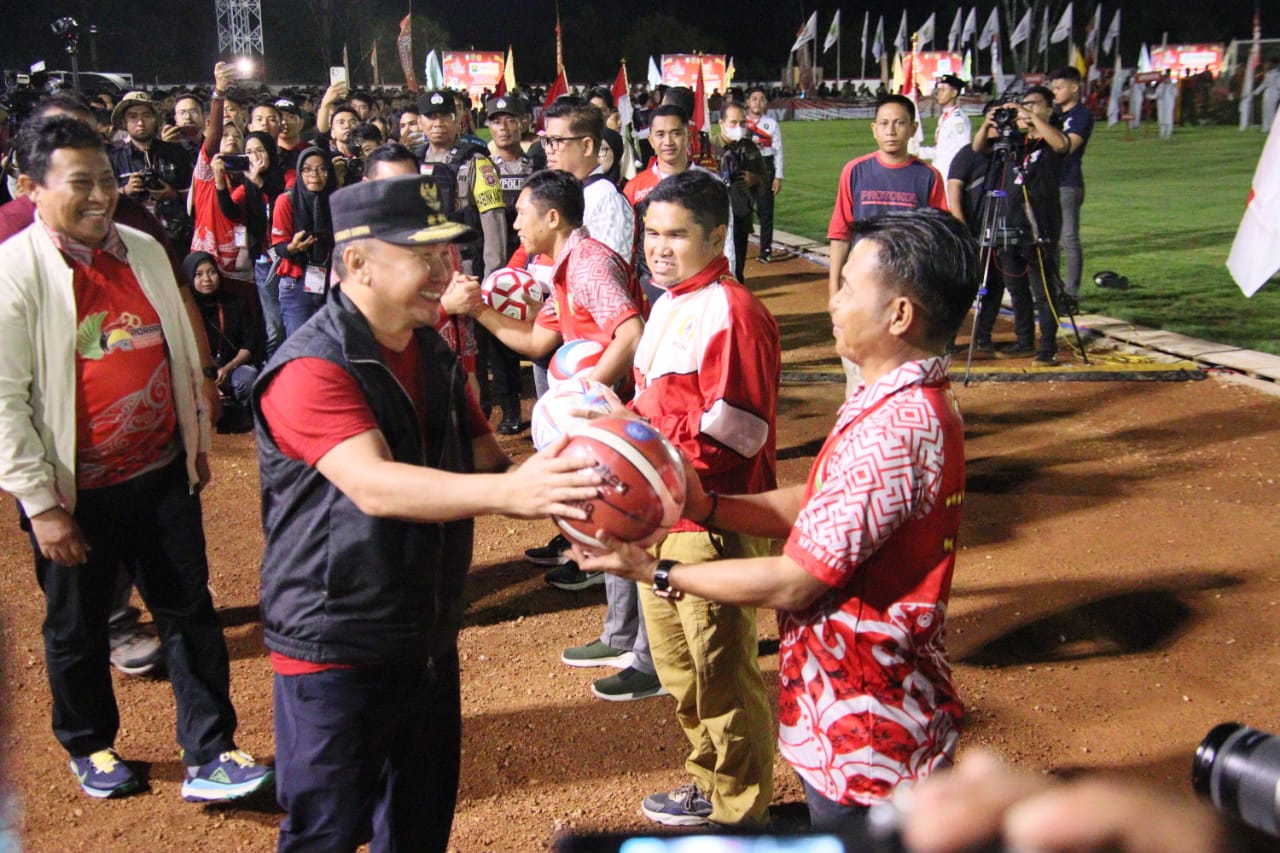 Gubernur Sugianto Sabran Buka PORPROV XII Kalimantan Tengah