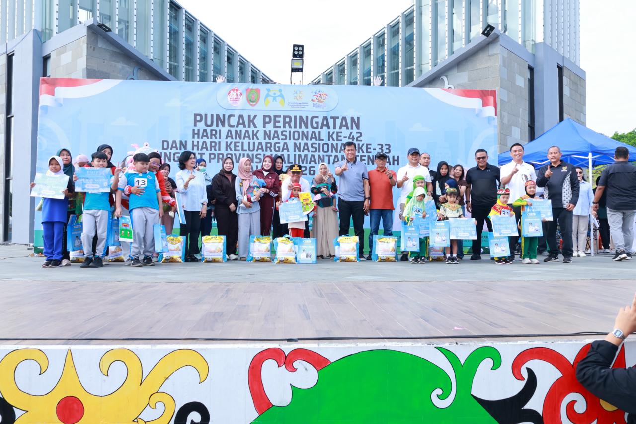 Peringati HAN dan HARGANAS 2026, Pemprov Kalteng Perkuat Sinergi Perlindungan Anak dan Ketahanan Keluarga