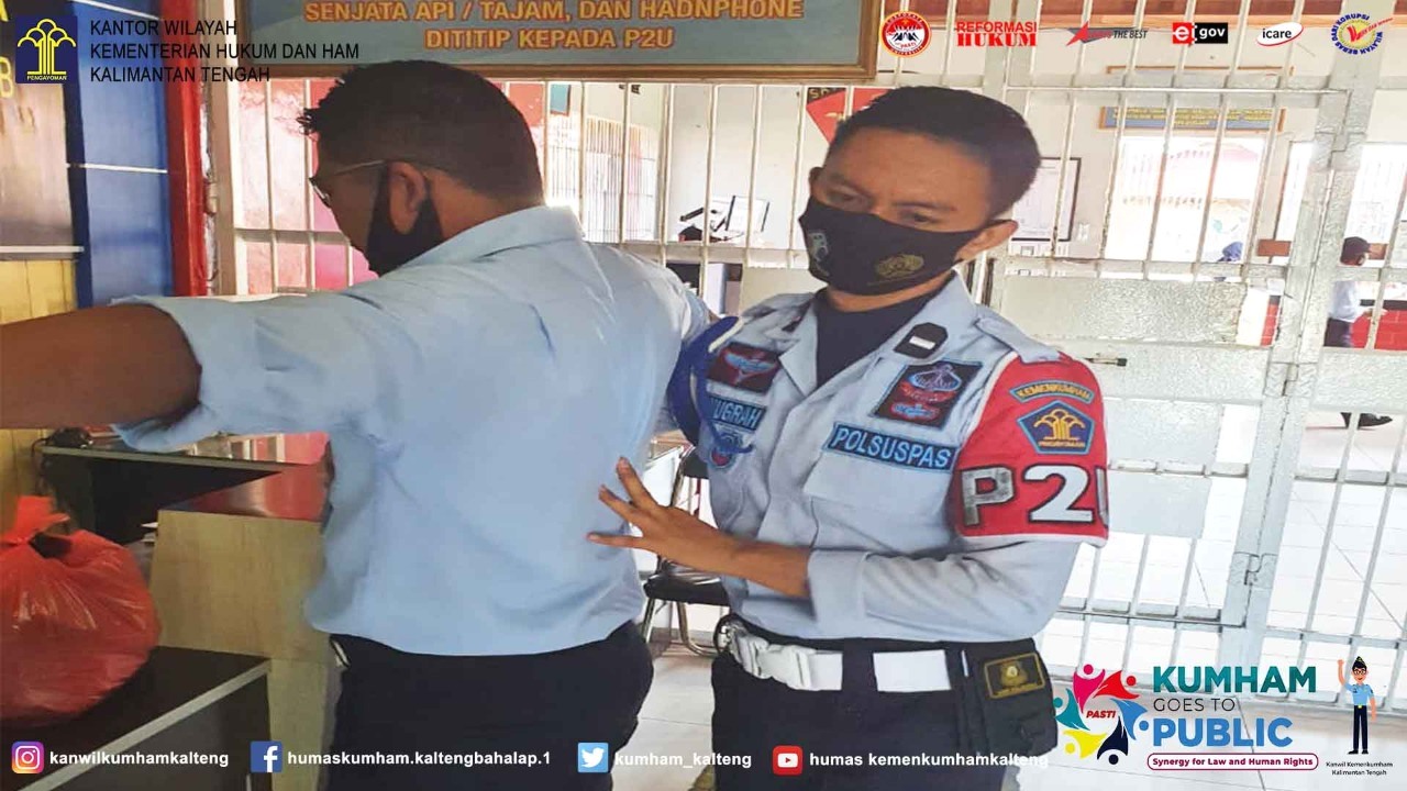 Peran Aktif P2U Lapas Sampit Dalam Deteksi Dini/Pencegahan Gangguan Keamanan Dan Ketertiban