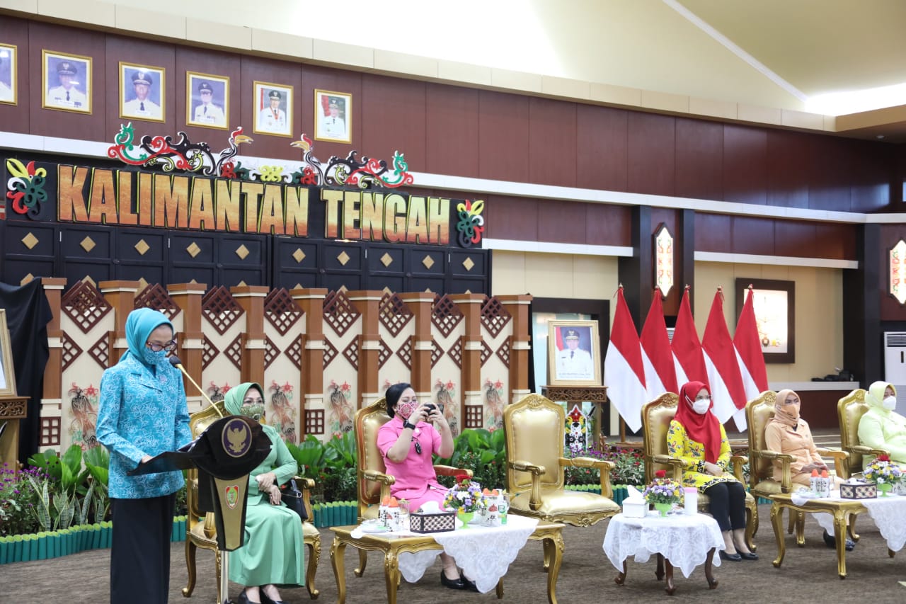 Ketua TP PKK Instruksikan Jajarannya Sosialisasikan Pentingnya Vaksinasi Covid-19