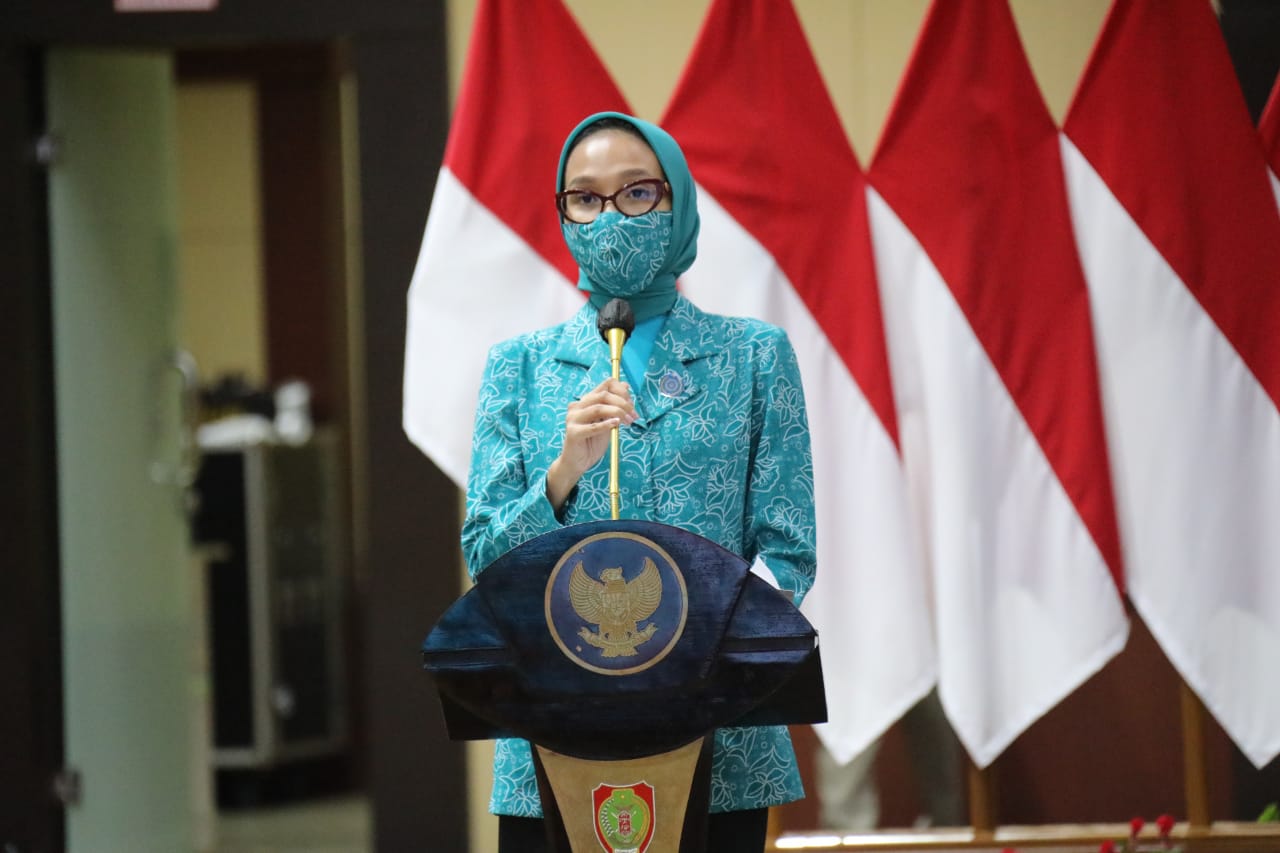 Ketua TP PKK Instruksikan Jajarannya Sosialisasikan Pentingnya Vaksinasi Covid-19
