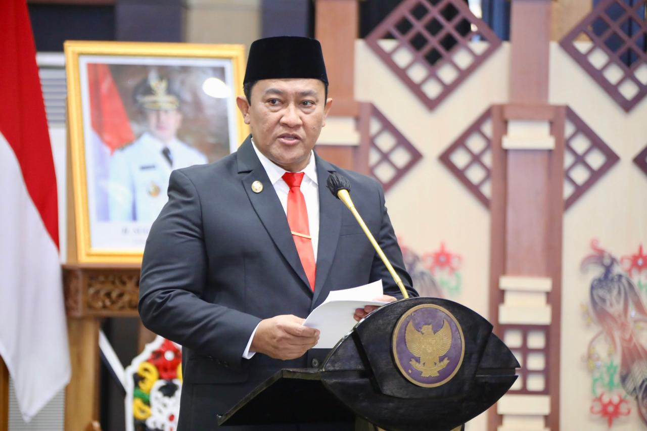 Wagub Edy Pratowo Kukuhkan Pengurus Komisariat Wilayah FORSESDASI Kalteng Periode 2024-2027