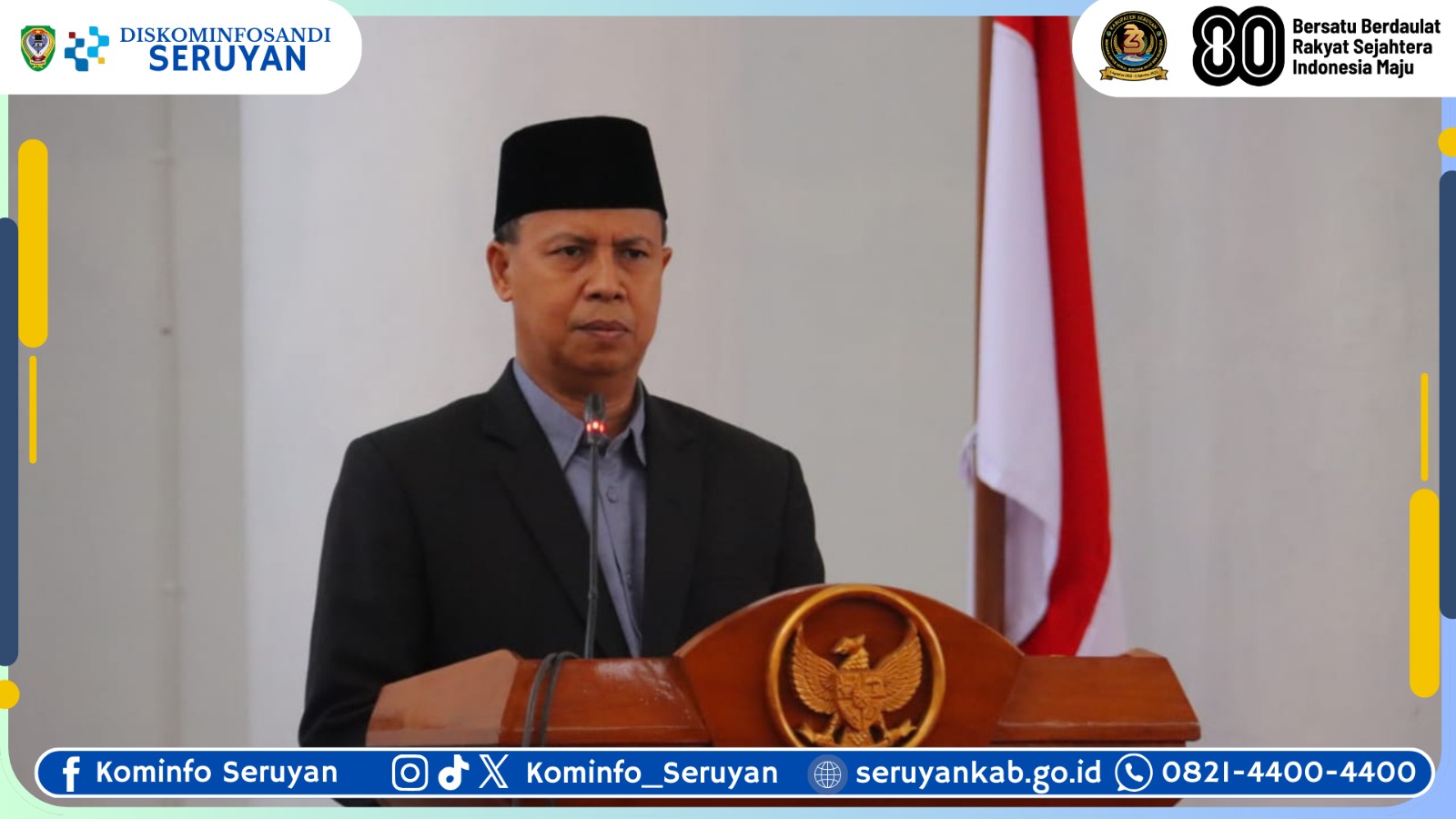 DPRD Seruyan Gelar Rapat Paripurna Ke-4, Wabup Soroti Pentingnya Pengelolaan PSU
