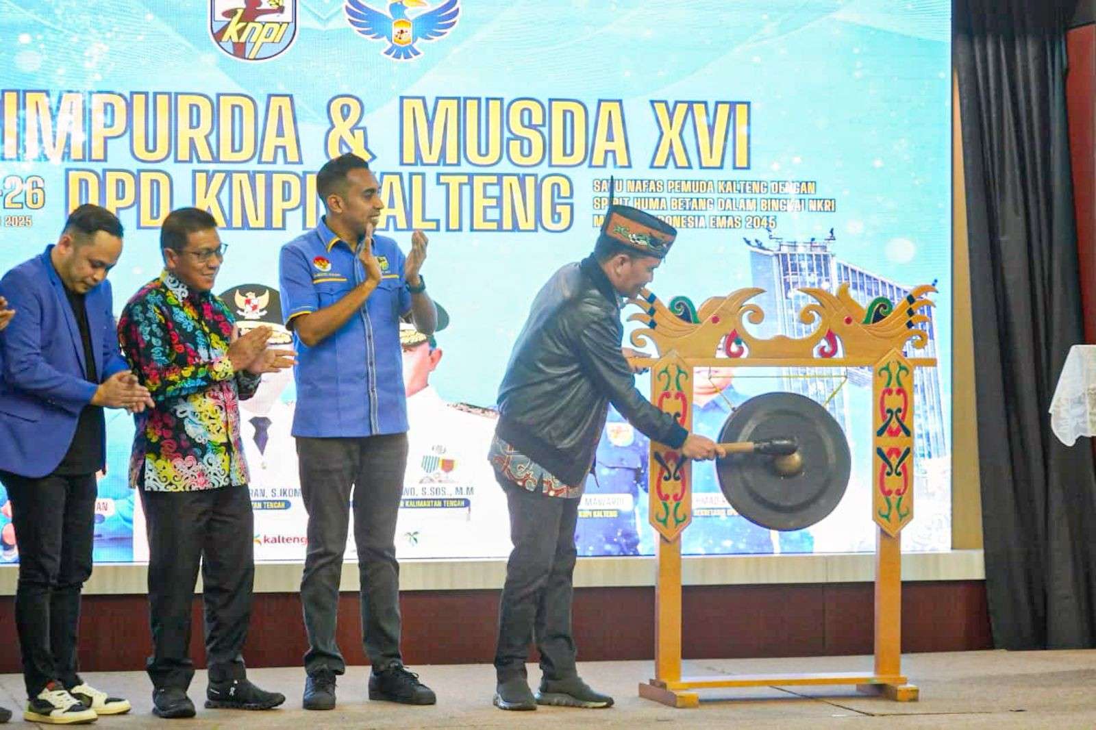 Gubernur Agustiar Sabran Buka Rapimpurda dan Musda XVI KNPI Kalteng, Dorong Pemuda Jadi Motor Pembangunan