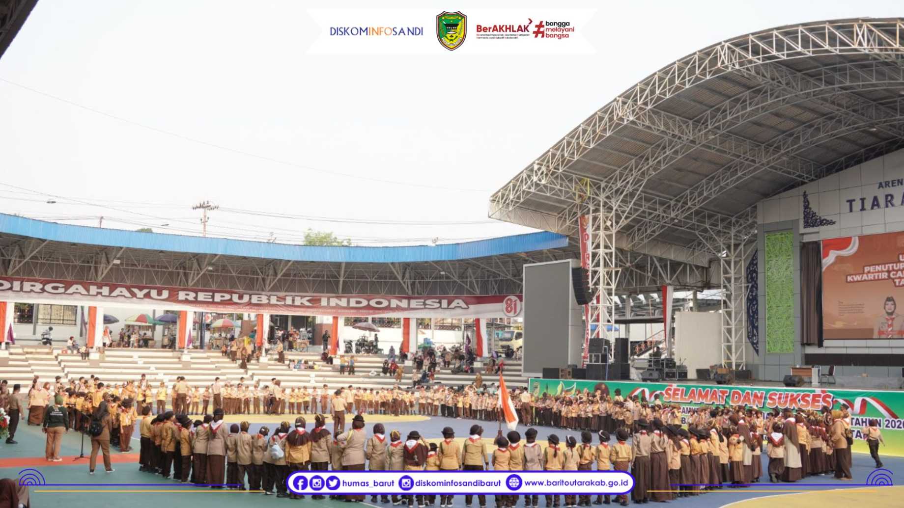 Penutupan Pesta Siaga Kwarcab Barito Utara 2026, Tanamkan Semangat Pantang Menyerah