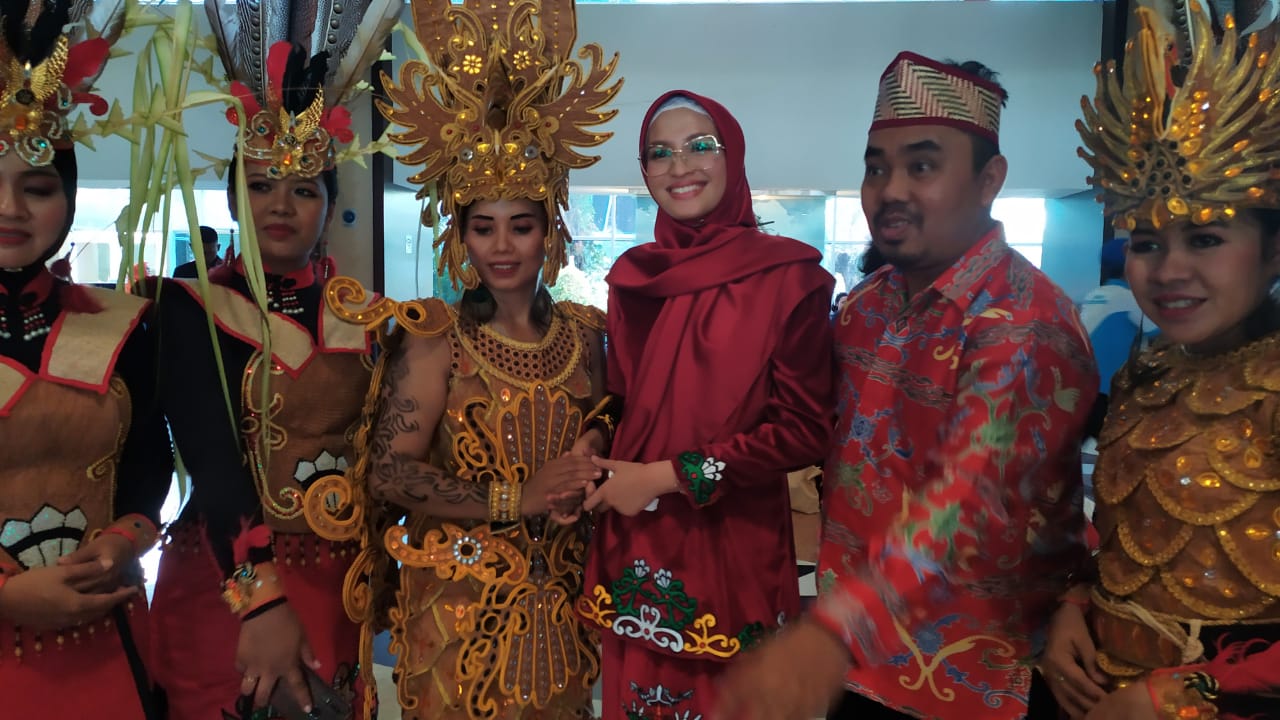 Kader PKK Kalteng Ikuti Parade Nusantara di Jambore Nasional