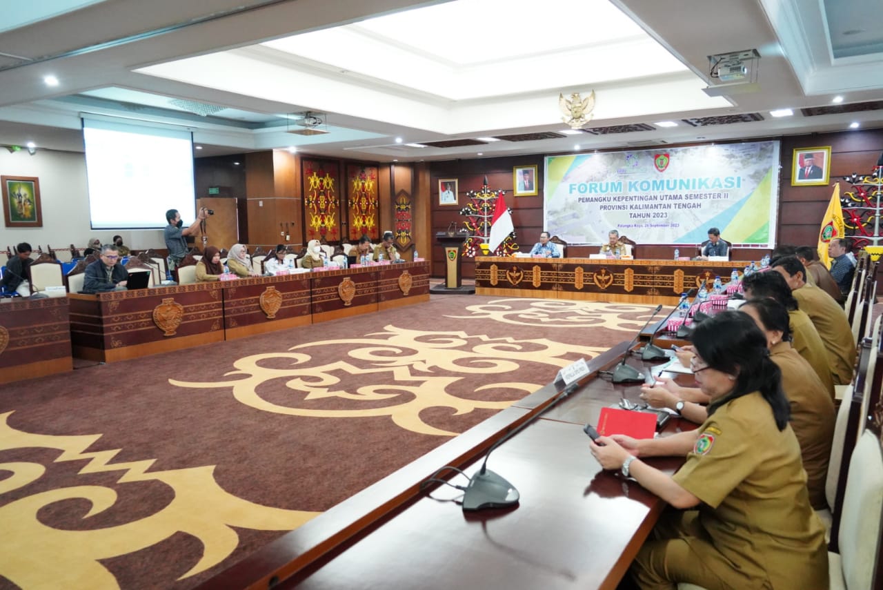 Sahli Bidang KSDM Pimpin Rapat Forum Komunikasi PKU Prov. Kalteng Tahun 2023