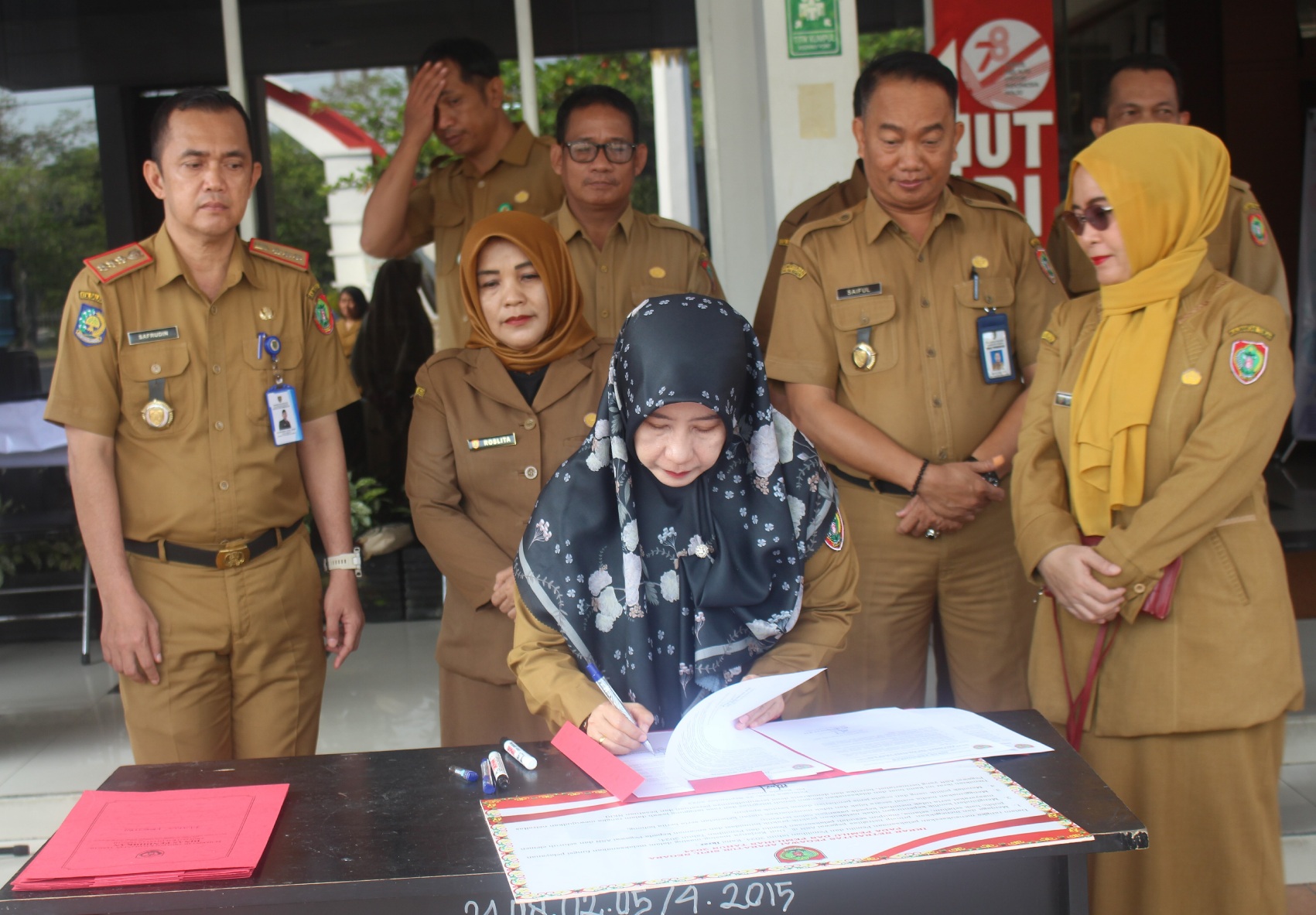 Jelang Pemilu Serentak 2024, Disdik Tandatangani Pakta Integritas dan Ikrarkan Netralitas ASN