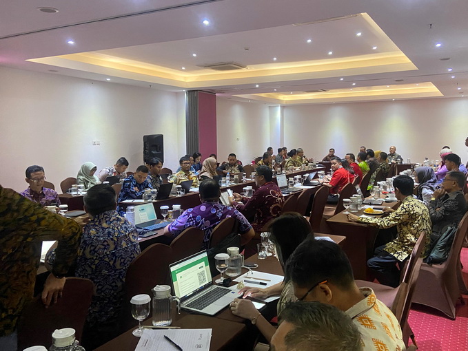 Bappedalitbang Prov. Kalteng Hadiri Rapat Asistensi dan Supervisi Penyusunan RPJMD Wilayah III