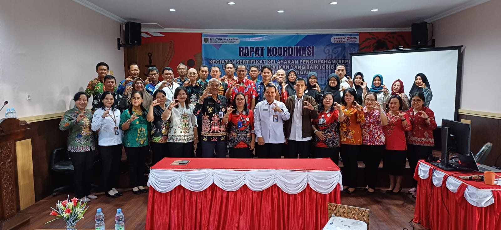 Dislutkan Gelar Rapat Koordinasi Kegiatan SKP dan CBIB Prov. Kalteng Tahun 2024