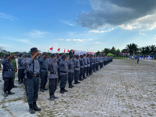 Pemkab Kobar Gelar Jambore Satlinmas Tingkat Kabupaten Tahun 2024