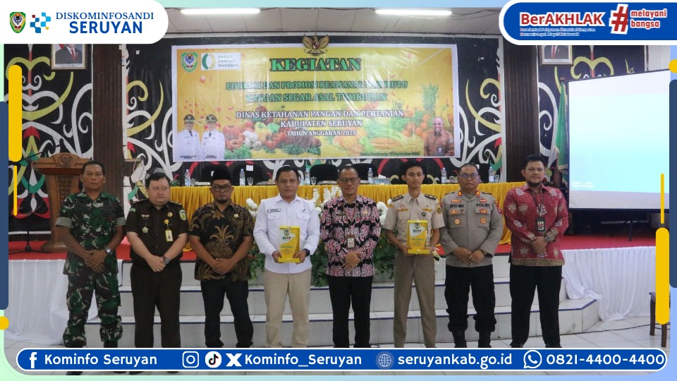 Plh. Sekda Seruyan Tekankan Pentingnya Keamanan dan Mutu Pangan Segar Asal Tumbuhan