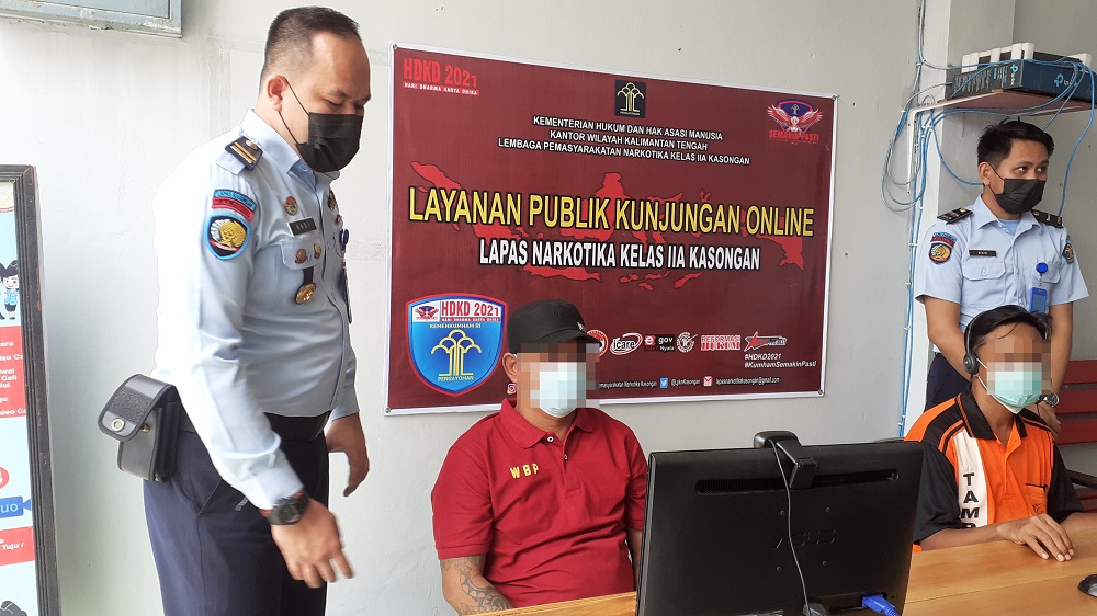 Tingkatkan Pelayanan Publik, Layanan LAMAR Lapas Narkotika Kasongan Diserbu WBP