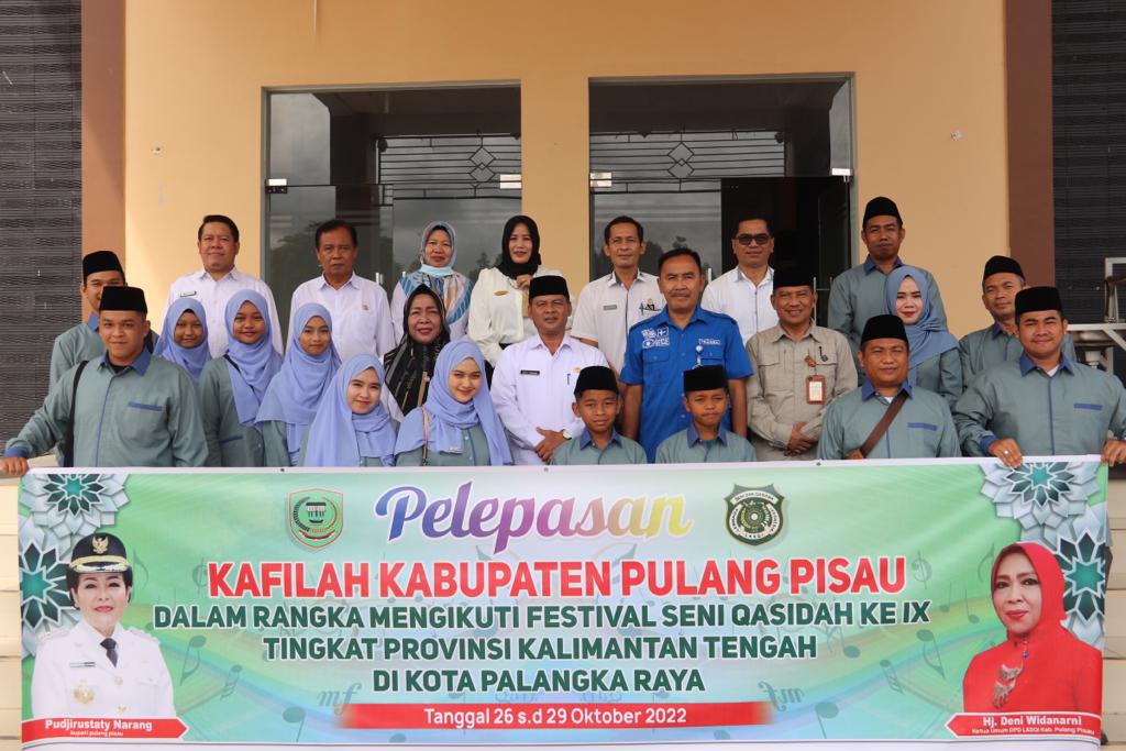Kafilah Pulang Pisau Mengikuti FSQ IX Tingkat Provinsi Kalimantan Tengah Tahun 2022