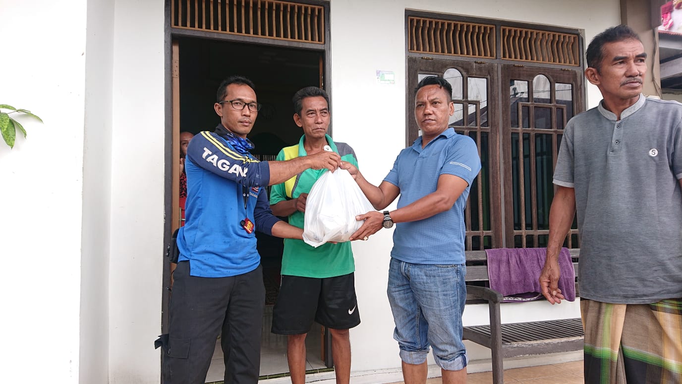 Tim Tagana Prov. Kalteng Langsung Bergerak Bantu Pelayanan Dapur Umum