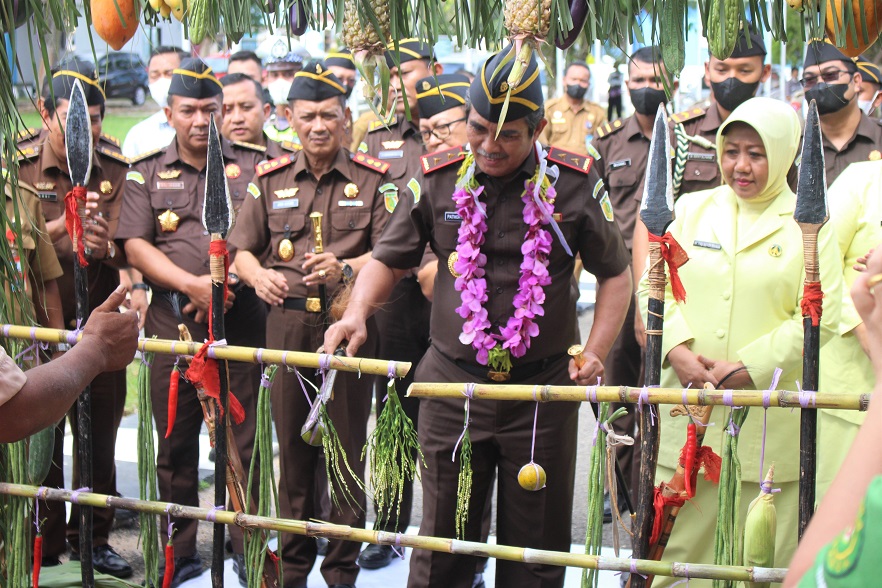 Pj. Bupati Barsel Sambut Kunjungan Kerja Kepala Kejaksaan Tinggi Kalteng