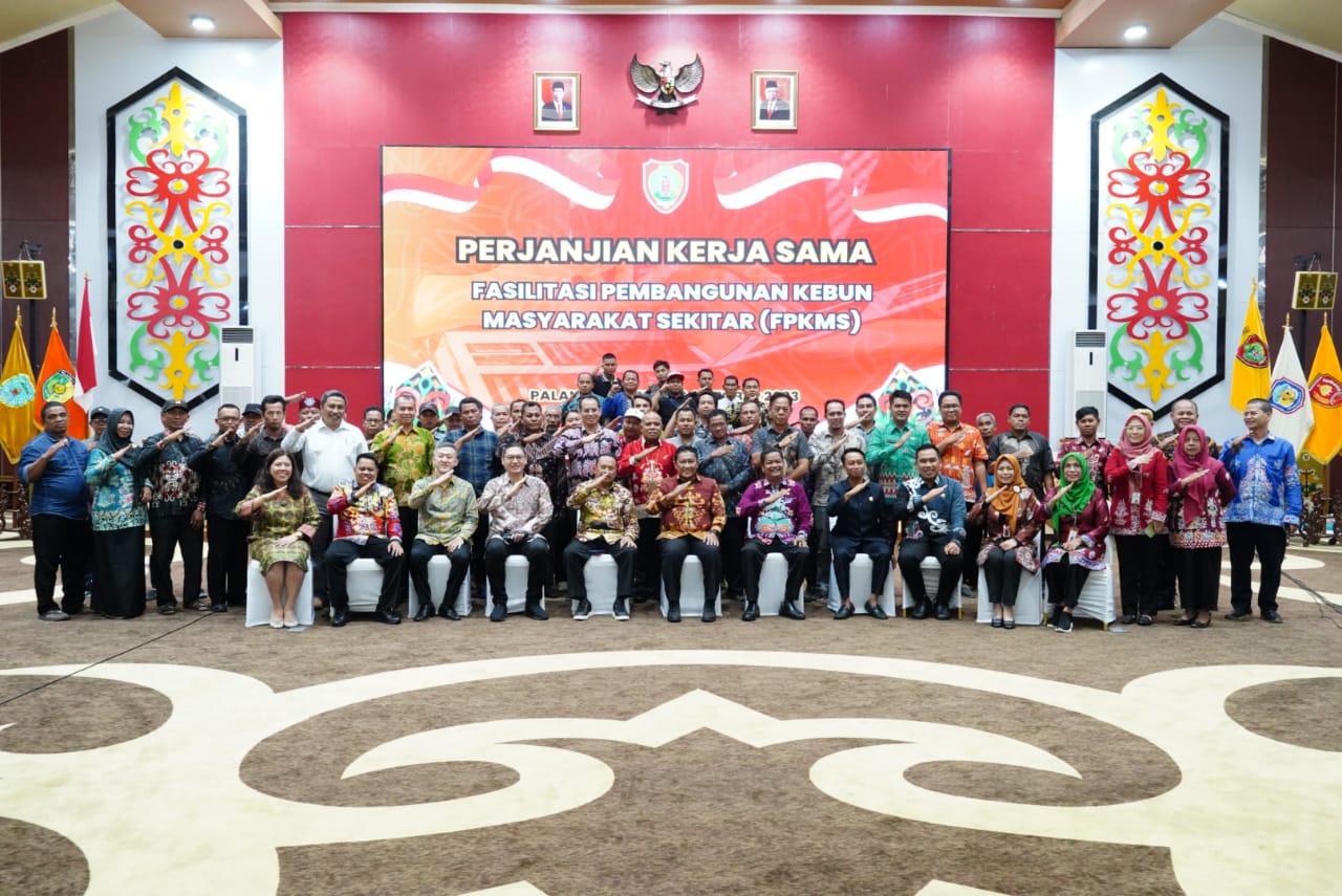 Wagub Edy Pratowo Saksikan Penandatangan Perjanjian Kerjasama FPKMS